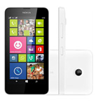 Smartphone NOKIA Lumia 630 Branco Windows Phone 8.1 Memória Interna 8GB Câmera 5MP Quad Core 1.2GHz 4.5